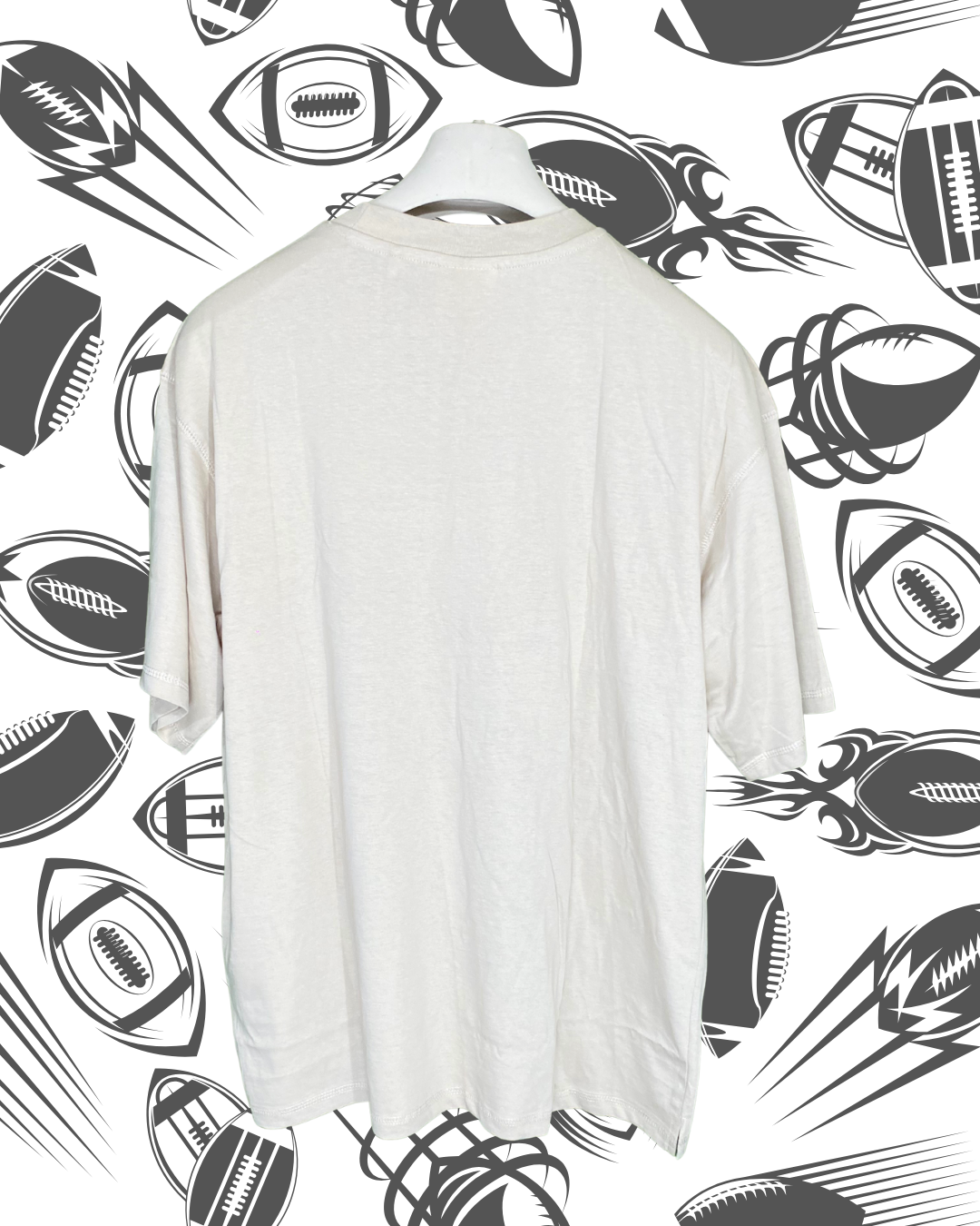 Cream Oversized Reider T-Shirt