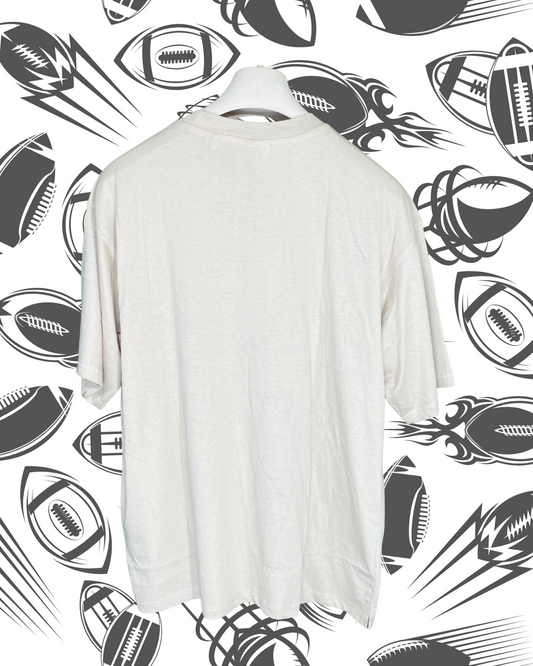 Cream Oversized Reider T-Shirt